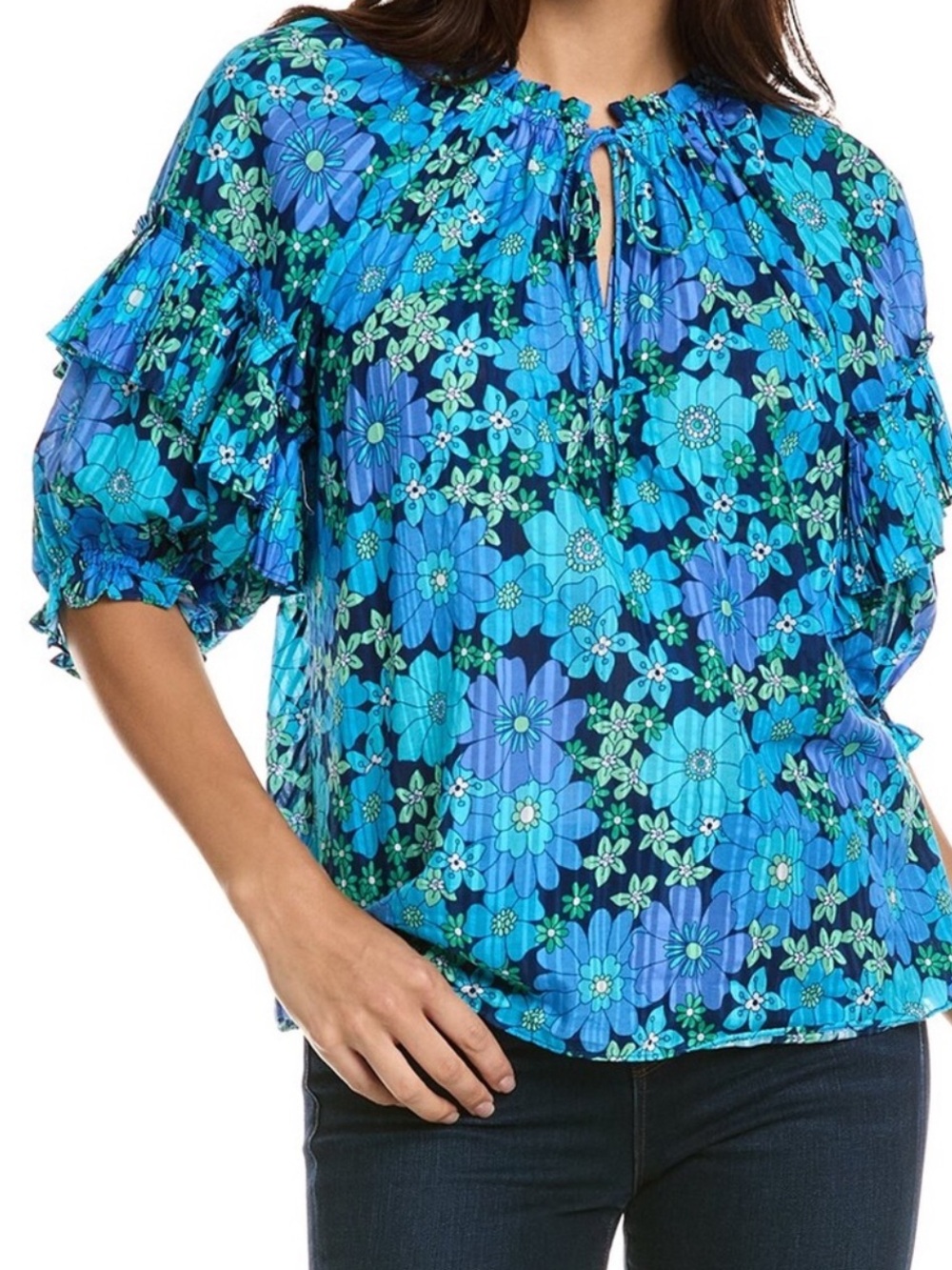 Ramy Brook Eugenia Floral Printed Top